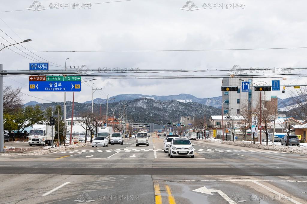 우두사거리 사진 이미지