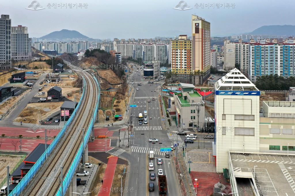 가족보건의원 앞 사거리 사진 이미지