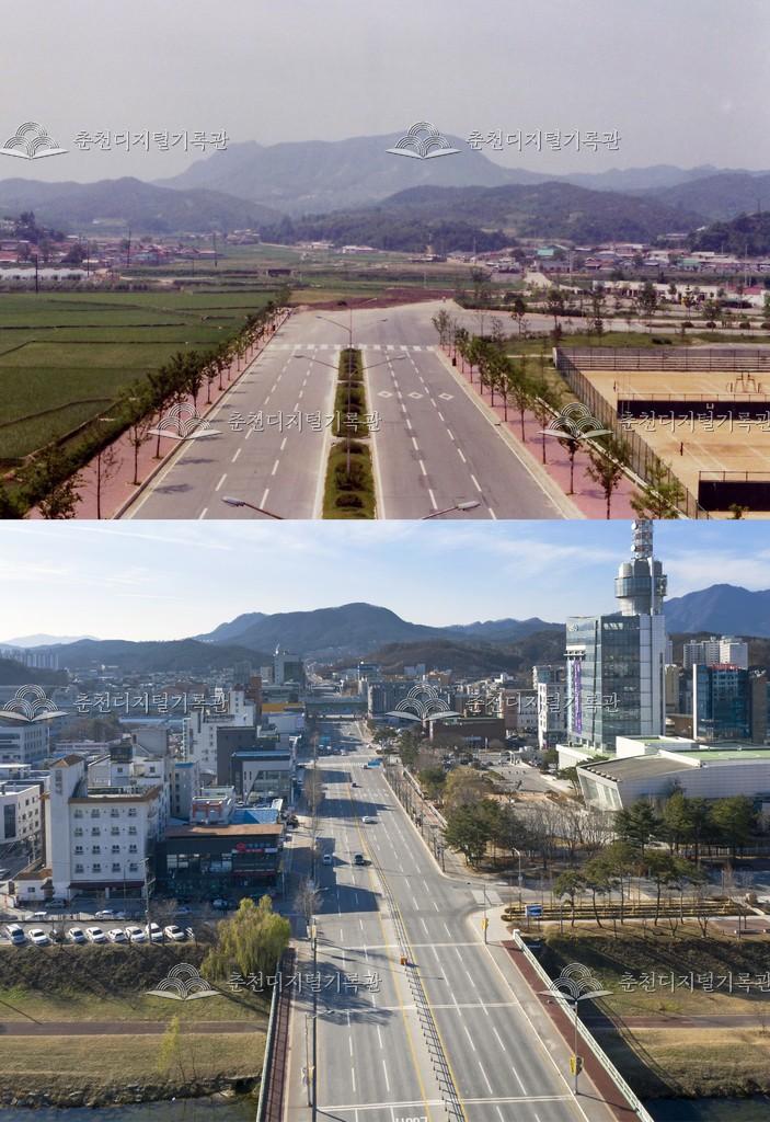 온의동 비교 사진 이미지