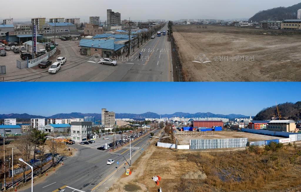 근화동 비교 사진 이미지