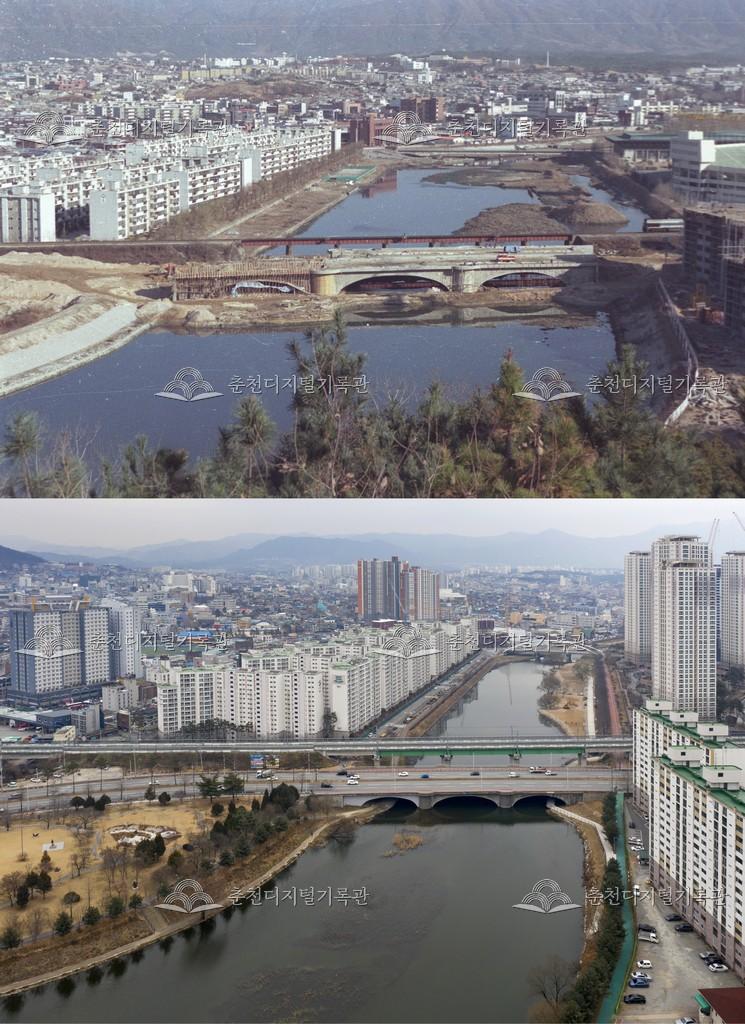 근화동 비교 사진 이미지