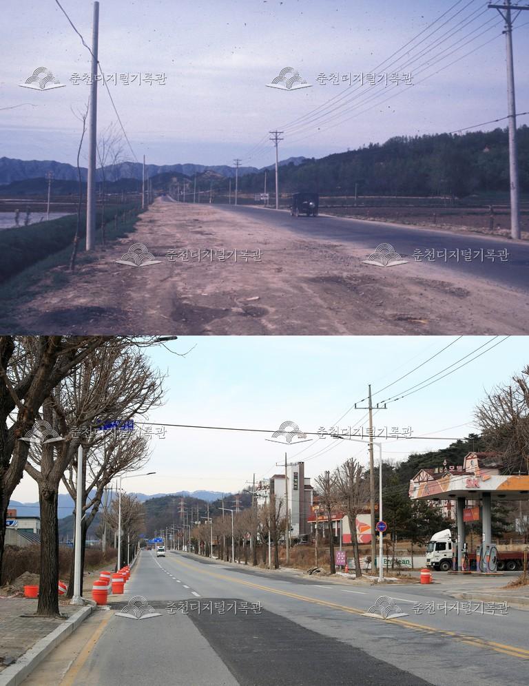 우두동 비교 사진 이미지