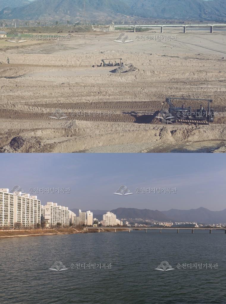 우두동 비교 사진 이미지