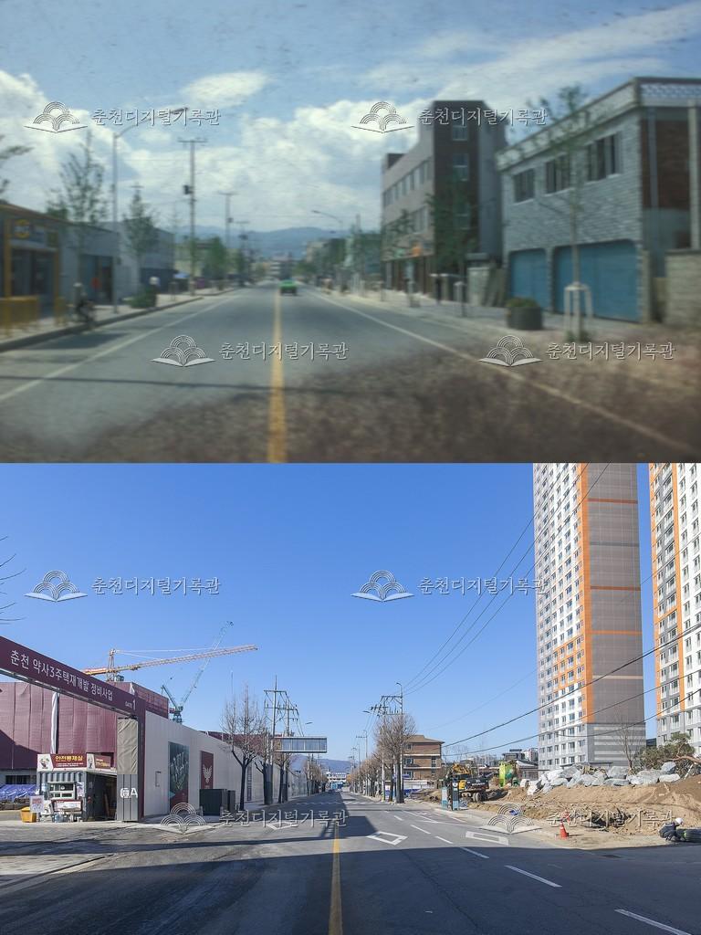 약사동 비교 사진 이미지