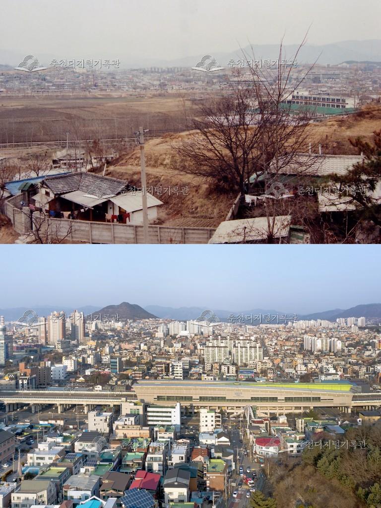 퇴계동 비교 사진 이미지
