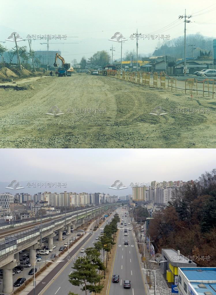 퇴계동 비교 사진 이미지