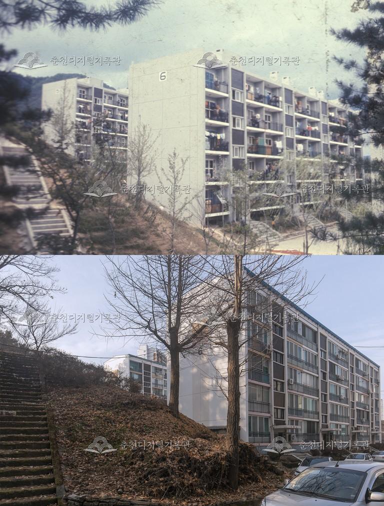 후평1동 비교 사진 이미지