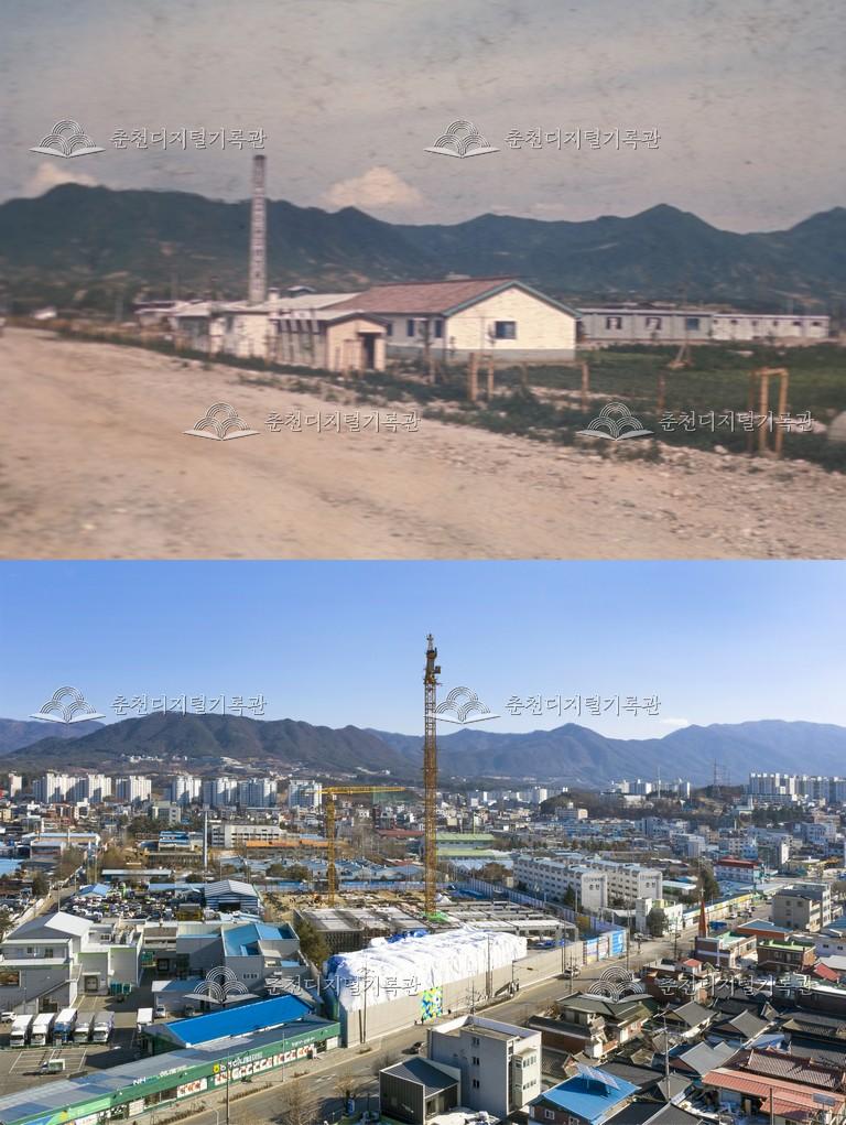 후평1동 비교 사진 이미지