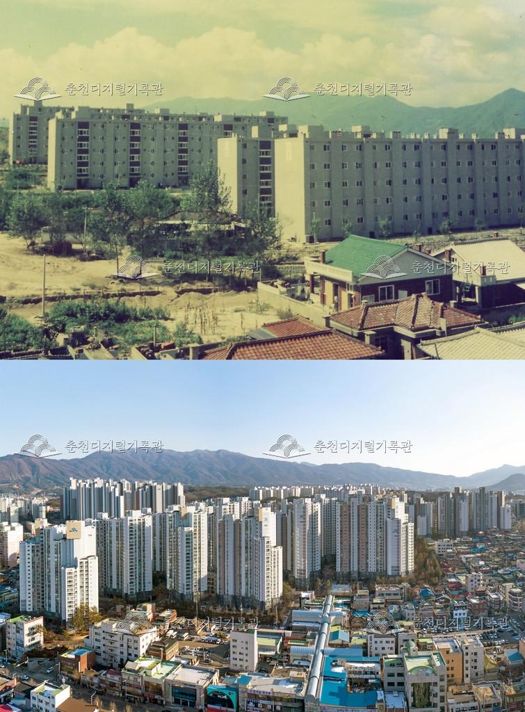 후평2동 비교 사진 이미지