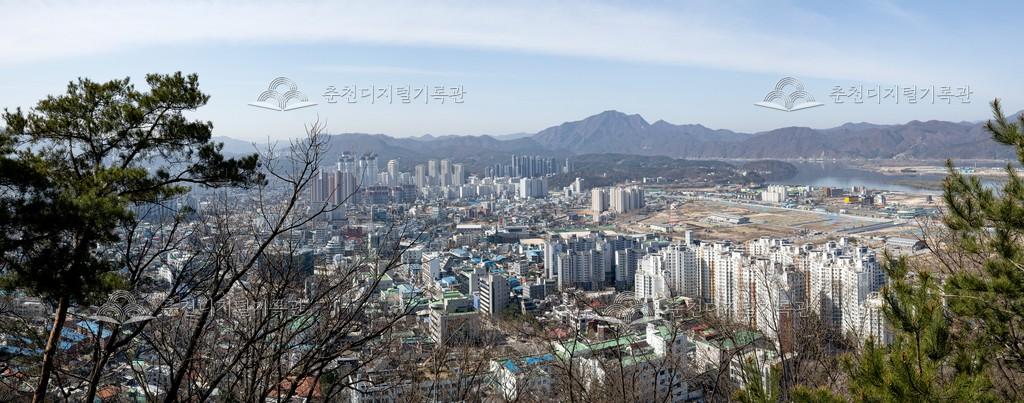 춘천시 전경 이미지