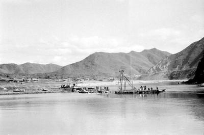 춘천댐 공사 사진 이미지