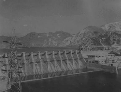 춘천댐 전경 이미지