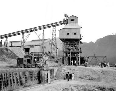 춘천발전소 건설 사진 이미지