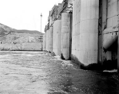 춘천발전소 건설 사진 이미지