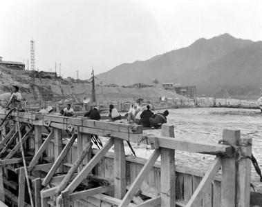 춘천발전소 건설 사진 이미지