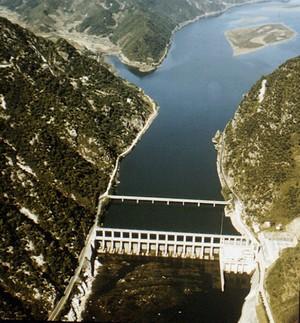 의암댐 전경 이미지