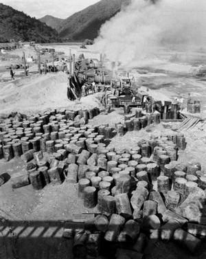 서울-춘천 간 도로 공사 사진 이미지