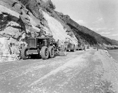 서울-춘천 간 도로 공사 사진 이미지