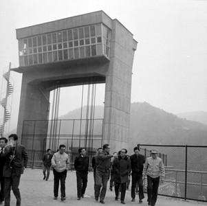 이낙선 건설부장관 춘천 지역 댐 시찰 사진 이미지