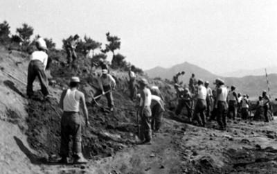 춘천 공사 현장 사진 이미지