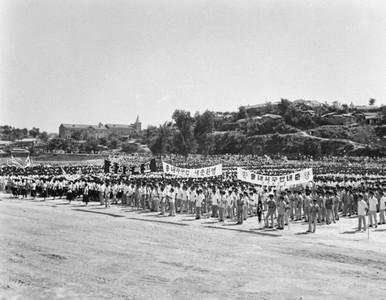 송요찬 내각 춘천 시찰 사진 이미지