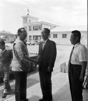 정일권 국무총리 춘천 시찰 사진 이미지