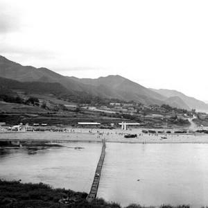 춘천수력발전소 기공식 사진 이미지