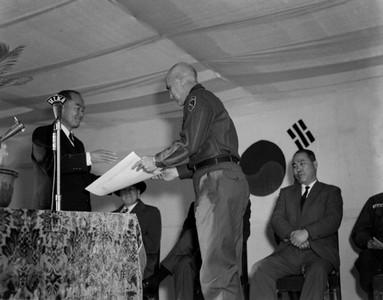 춘천지구 전기시설 복구공사 준공식 사진 이미지