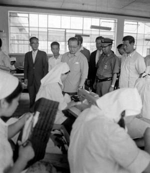 정일권 국무총리 춘천 시찰 사진 이미지