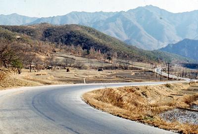 서울-춘천 간 도로 사진 이미지