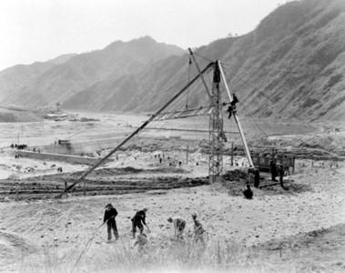 춘천발전소 제2단계 공사 사진 이미지