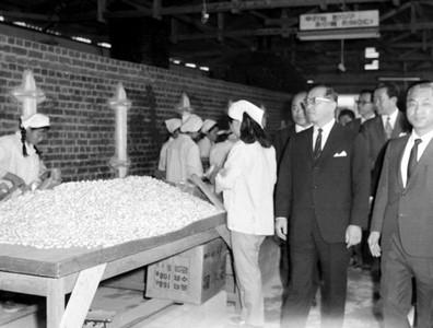 정일권 국무총리 춘천 시찰 사진 이미지