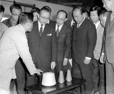 정일권 국무총리 춘천 시찰 사진 이미지