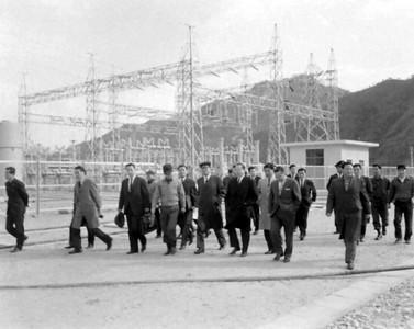 정일권 국무총리 춘천 시찰 사진 이미지