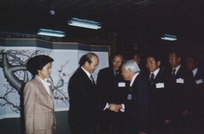 전두환 전 대통령 춘천 시찰 사진 이미지