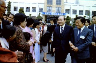 전두환 전 대통령 춘천 시찰 사진 이미지