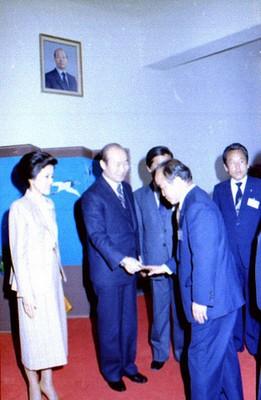 전두환 전 대통령 춘천 시찰 사진 이미지