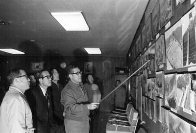 이낙선 건설부장관 춘천 지역 댐 시찰 사진 이미지