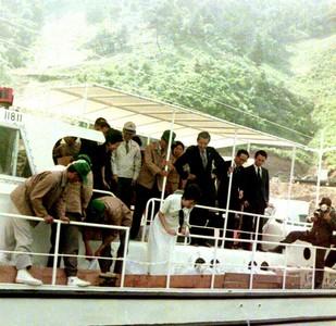 육영수 여사 소양호 방문 사진 이미지