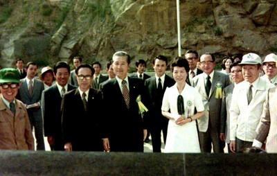 육영수 여사 소양호 방문 사진 이미지