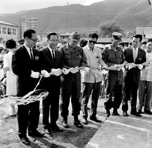 춘천방송국 인제중계소 준공식 사진 이미지