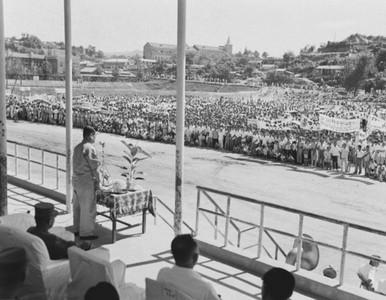 송요찬 내각 춘천 시찰 사진 이미지