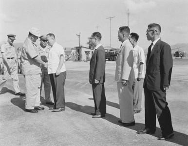 송요찬 내각 춘천 시찰 사진 이미지