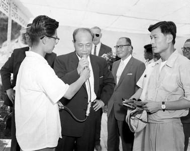 춘천지구 전기시설 복구공사 기공식 사진 이미지