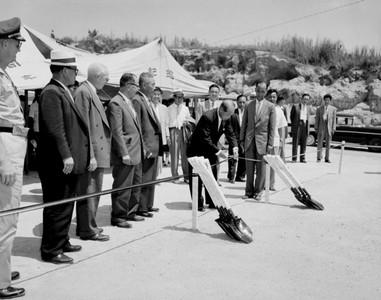 춘천지구 전기시설 복구공사 기공식 사진 이미지