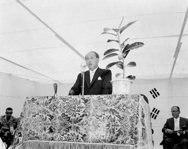 춘천지구 전기시설 복구공사 기공식 사진 이미지