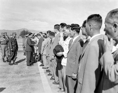 윤보선 전 대통령 춘천 방문 사진 이미지