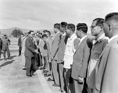 윤보선 전 대통령 춘천 방문 사진 이미지