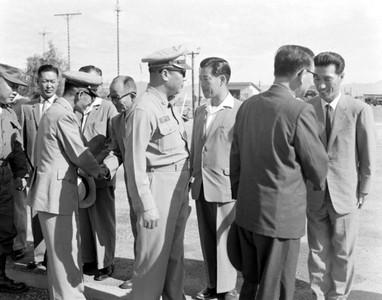 윤보선 전 대통령 춘천 방문 사진 이미지