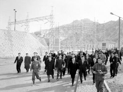 춘천댐 준공식 사진 이미지